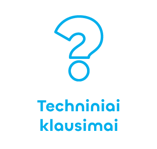 Techniniai klausimai